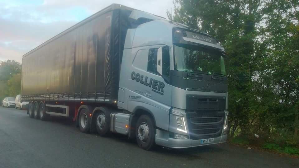 Collier Haulage articulated truck